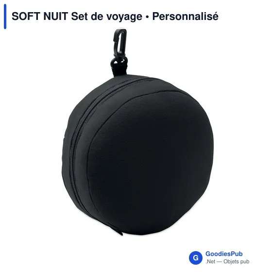 Set de voyage personnalisable SOFT NUIT avec logo - Image 8