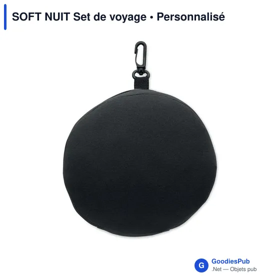 Set de voyage personnalisable SOFT NUIT avec logo - Image 9