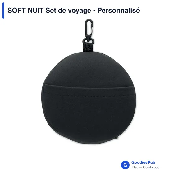 Set de voyage personnalisable SOFT NUIT avec logo - Image 10