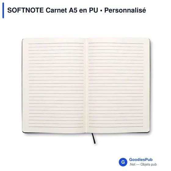 SOFTNOTE Carnet A5 en PU - Image 3