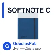 SOFTNOTE Carnet A5 en PU - Miniature 7