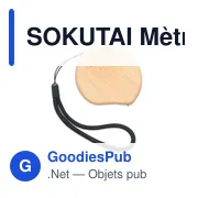 SOKUTAI Mètre à ruban en bambou 2m - Miniature 2