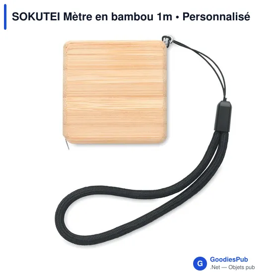 SOKUTEI Mètre en bambou 1m - Image 3