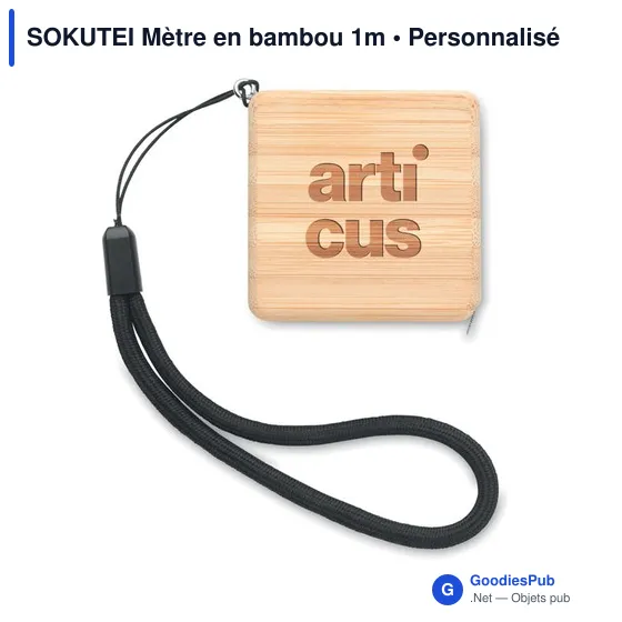 SOKUTEI Mètre en bambou 1m - Image 4