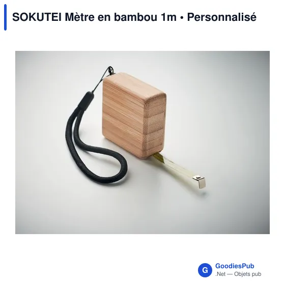 SOKUTEI Mètre en bambou 1m - Image 5