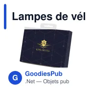 Lampes de vélo personnalisables Solar Bikelight avec logo - Miniature 6