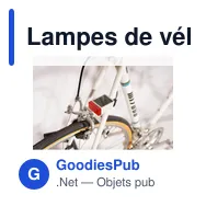 Lampes de vélo personnalisables Solar Bikelight avec logo - Miniature 8