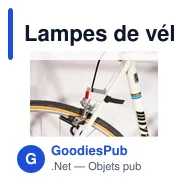 Lampes de vélo personnalisables Solar Bikelight avec logo - Miniature 10