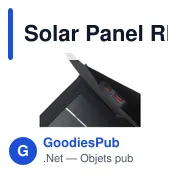 Chargeur solaire personnalisable 10W avec logo - Solar Panel RPET - Miniature 4