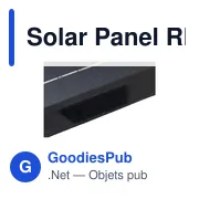 Chargeur solaire personnalisable 10W avec logo - Solar Panel RPET - Miniature 5