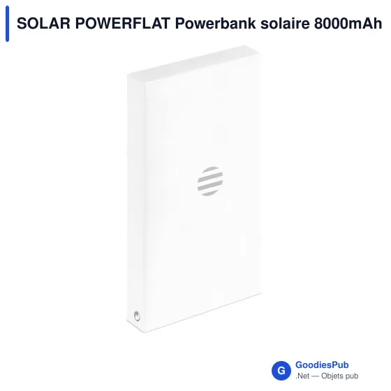 SOLAR POWERFLAT Powerbank solaire 8000mAh - Image 11
