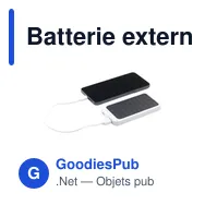 Batterie externe personnalisable Solar RCS Powerbank 4000 avec logo - Miniature 8