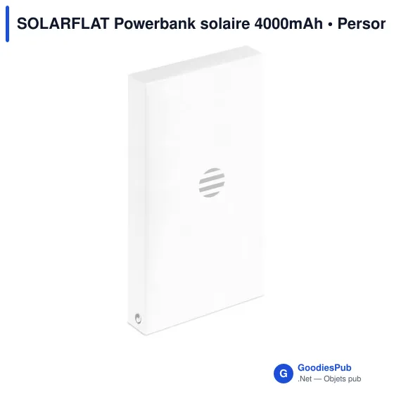 SOLARFLAT Powerbank solaire 4000mAh - Image 4