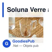 Verre à Thé/Café personnalisable avec logo - Soluna 250 ml - Miniature 2