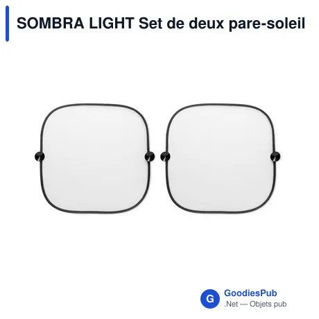 SOMBRA LIGHT Set de deux pare-soleil