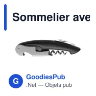 Sommelier avec manche en plastique Rosaura - Miniature 4