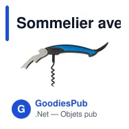 Sommelier avec manche en plastique Rosaura - Miniature 9