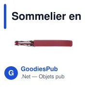 Sommelier en acier inoxydable personnalisable avec logo - Quincy - Miniature 8