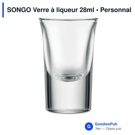SONGO Verre à liqueur 28ml
