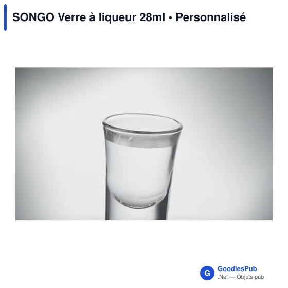 SONGO Verre à liqueur 28ml - Image 5