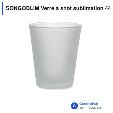 SONGOBLIM Verre à shot sublimation 44ml