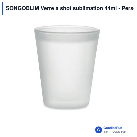 SONGOBLIM Verre à shot sublimation 44ml - Image 3
