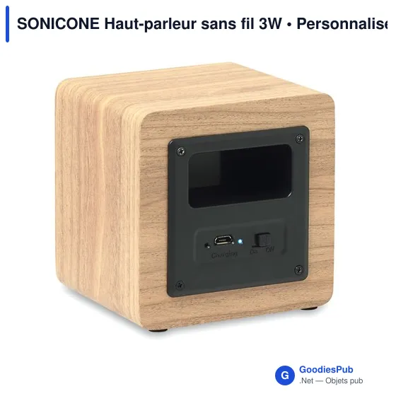 SONICONE Haut-parleur sans fil 3W - Image 3