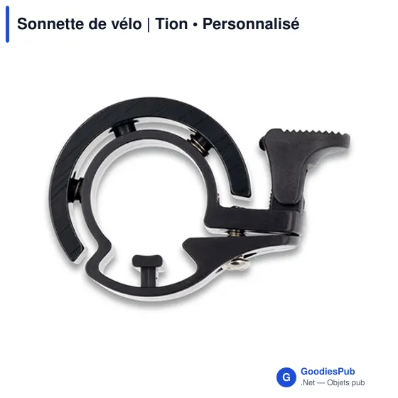 Sonnette de vélo personnalisable avec logo - Tion - Image 4