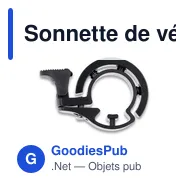 Sonnette de vélo personnalisable avec logo - Tion - Miniature 5