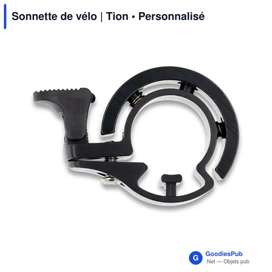 Sonnette de vélo personnalisable avec logo - Tion - Image 5