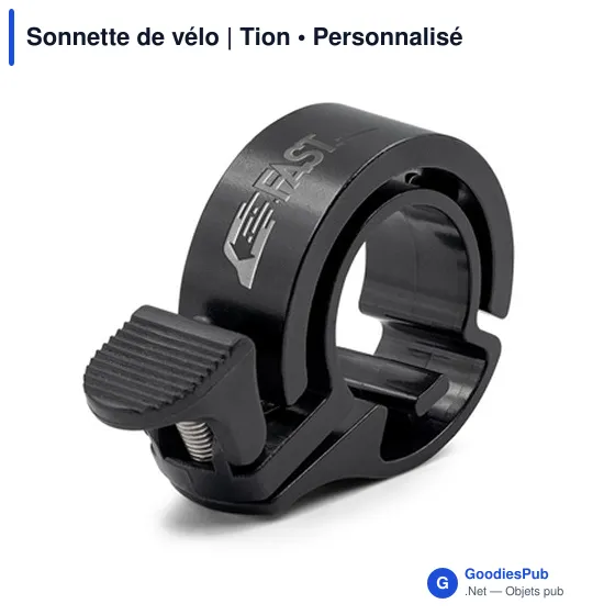 Sonnette de vélo personnalisable avec logo - Tion - Image 6