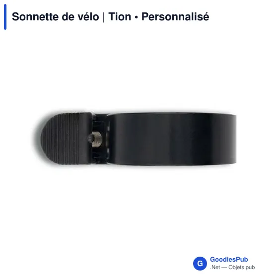 Sonnette de vélo personnalisable avec logo - Tion - Image 7