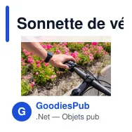 Sonnette de vélo personnalisable avec logo - Tion - Miniature 8