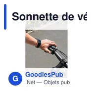 Sonnette de vélo personnalisable avec logo - Tion - Miniature 9