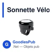 Sonnette Vélo Tolfen - Miniature 2