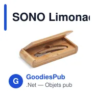 SONO Limonadier en bambou - Miniature 1