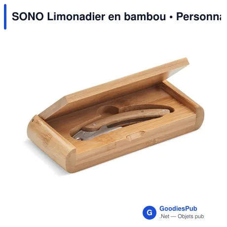 SONO Limonadier en bambou