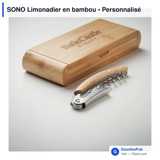 SONO Limonadier en bambou - Image 3