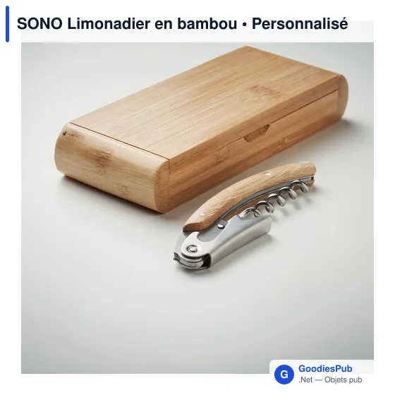 SONO Limonadier en bambou - Image 4