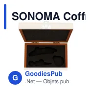 SONOMA Coffret de sommelier en bambou - Miniature 3