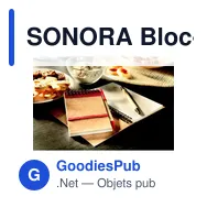SONORA Bloc-notes recyclé et stylo - Miniature 7