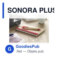 SONORA PLUS Bloc-notes recyclé et stylo - Miniature 9
