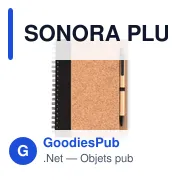 SONORA PLUSCORK Carnet en liège avec stylo - Miniature 1