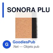 SONORA PLUSCORK Carnet en liège avec stylo - Miniature 3