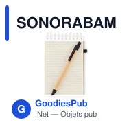 SONORABAM Set de bloc-notes A6 en bambou - Miniature 4