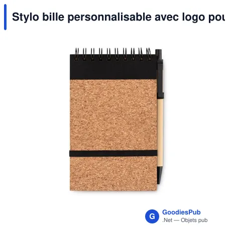 Stylo bille personnalisable avec logo pour entreprise - Écollection