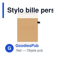 Stylo bille personnalisable avec logo pour entreprise - Écollection - Miniature 4