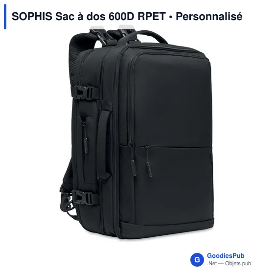 SOPHIS Sac à dos 600D RPET - Image 1