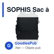 SOPHIS Sac à dos 600D RPET - Miniature 2