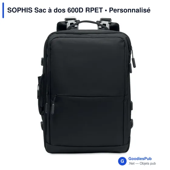 SOPHIS Sac à dos 600D RPET - Image 2